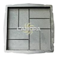 Форма для тротуарной плитки 8 кирпичей