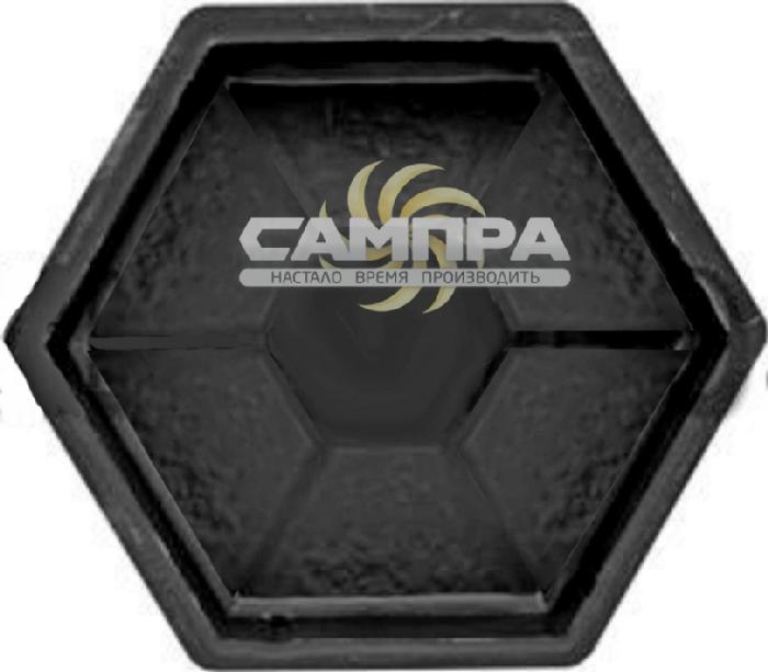 Форма 12/2 Шестигранник-штамп 18,5х16,0х6,0 см
 фото 3